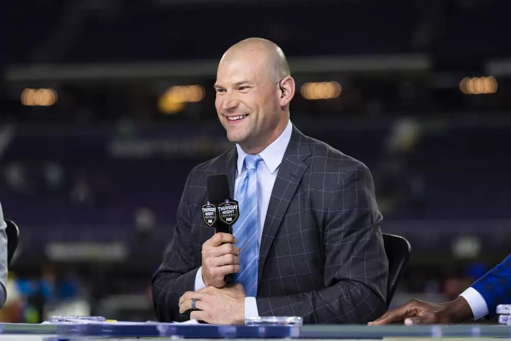 Joe Thomas Calls Out Chris Simms’ Wild Draft Projection