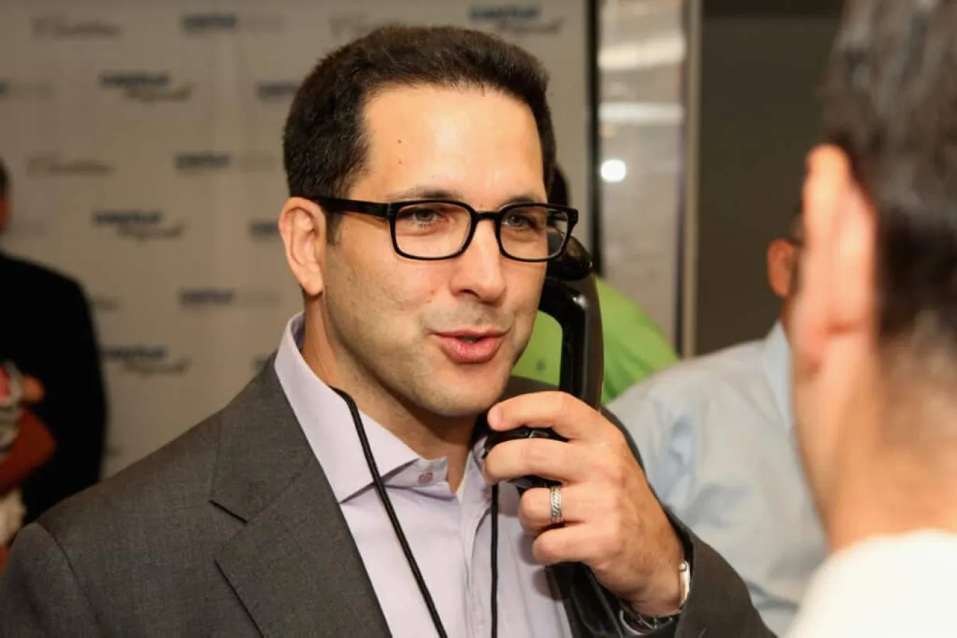 NEW YORK, NY - SEPTEMBER 11: Sports Writer Adam Schefter attends the Annual Charity Day Hosted By Cantor Fitzgerald And BGC at the Cantor Fitzgerald Office on September 11, 2013 in New York, United States.
