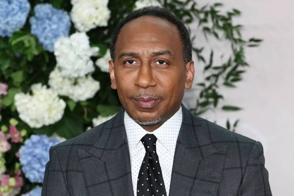 NEW YORK, NEW YORK - MAY 13: Stephen A. Smith attends the 2025 Disney Upfront at Javits Center on May 13, 2025 in New York City.