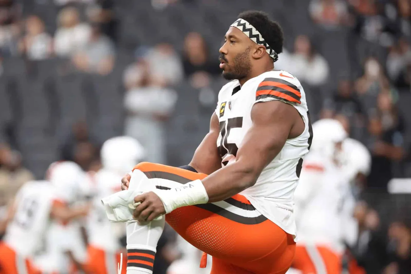 49ers Lineman Says He’s Lost Sleep Over Myles Garrett
