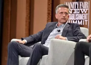 SAN FRANCISCO, CA - OCTOBER 07: HBO's Bill Simmons speaks onstage during "Ahead of the Curve - The Future of Sports Journalism" at the Vanity Fair New Establishment Summit at Yerba Buena Center for the Arts on October 7, 2015 in San Francisco, California.