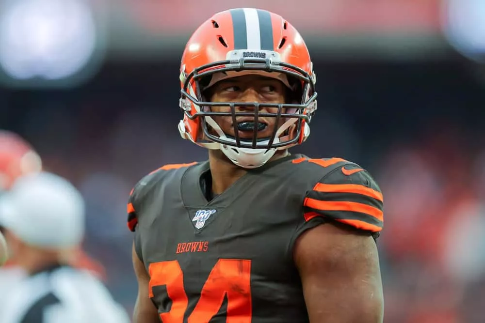 Nick Chubb Shows Off Wild Athleticism In Workout