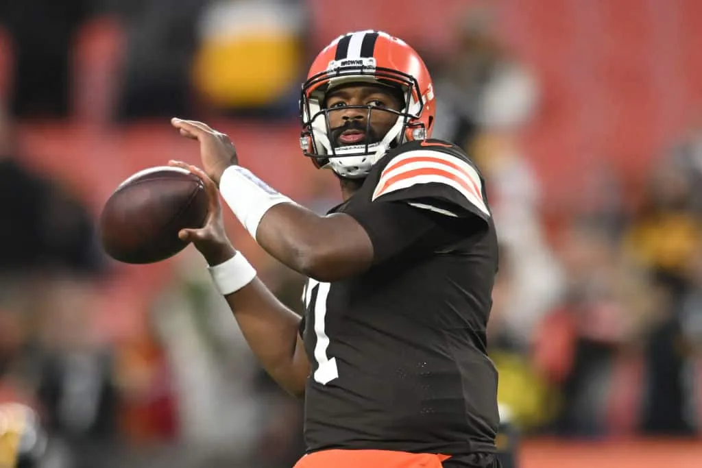 Browns Legend Shares A Must-See Jacoby Brissett Stat