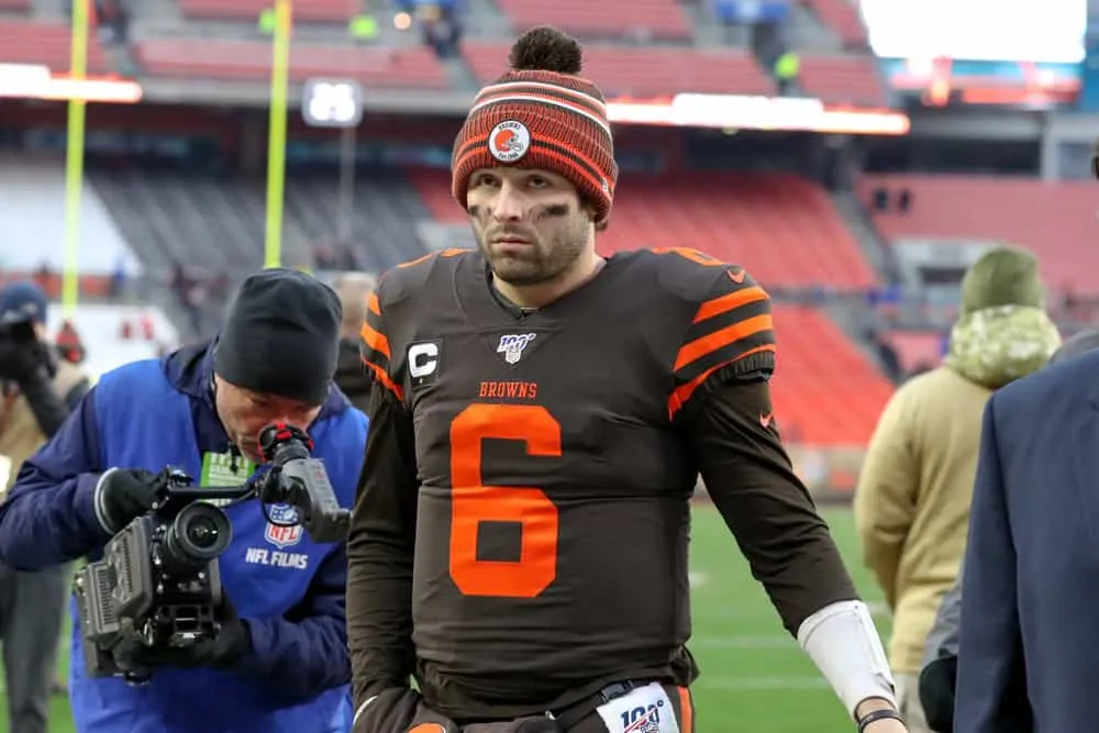 NFL Network Analyst: “Baker Mayfield Is A Bum,” Suggests They Sign Case Keenum