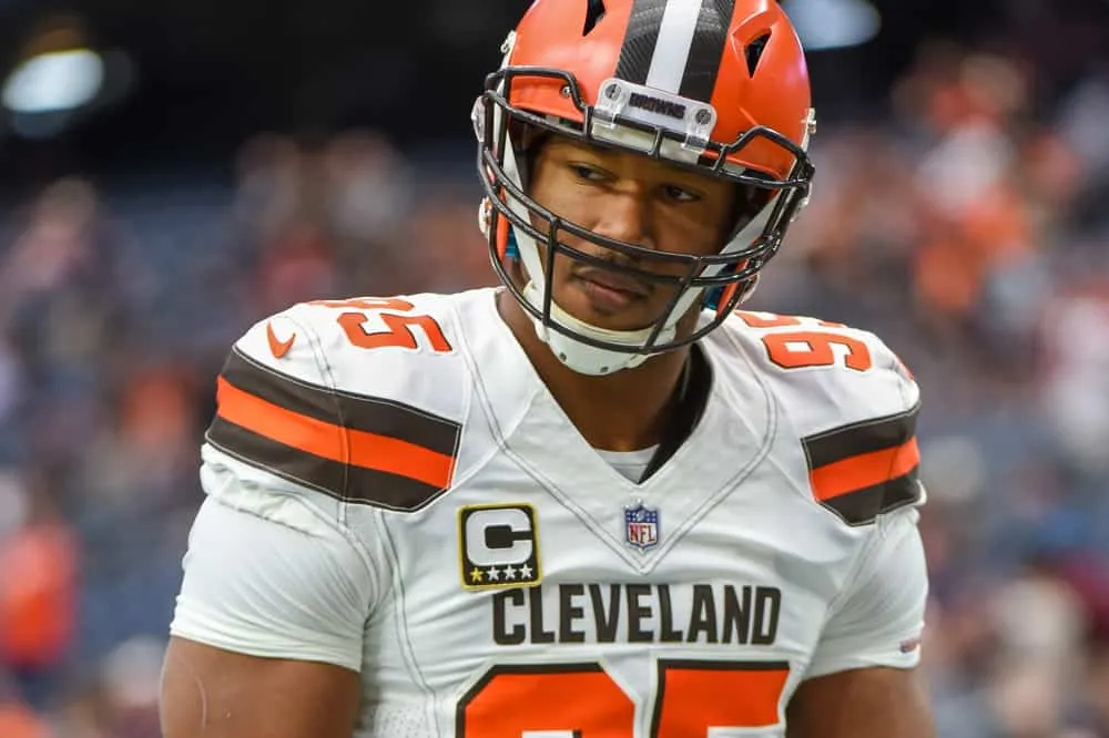 Myles Garrett Is First Browns Player With 3 Seasons Of 10+ Sacks