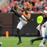 jamie gillan punting the football