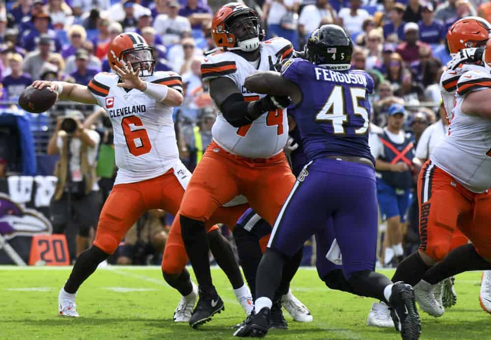 browns have contacted several teams about offensive line help