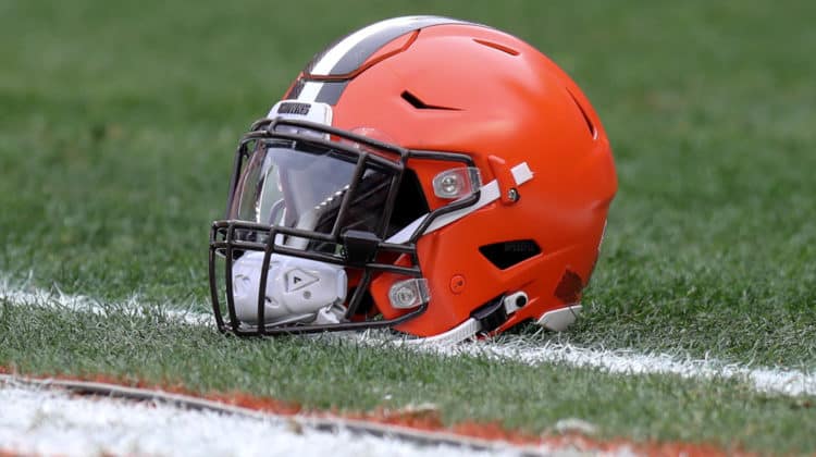 Cleveland Browns helmet