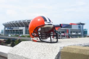 Cleveland Browns helmet