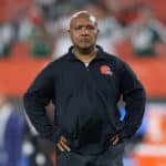 Former Cleveland Browns head coach Hue Jackson