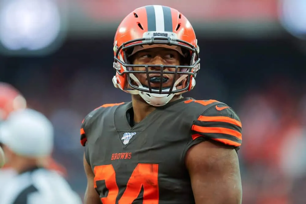 Nick Chubb Ranked 36th In NFL’s Top 100 List For 2020