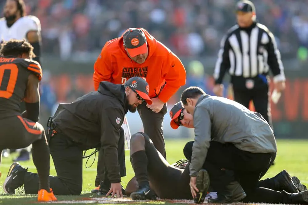 Does Mayfield Warrant Criticism for Dontrell Hilliard Injury?