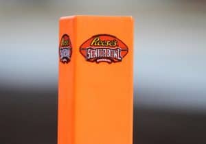 Senior Bowl pylon