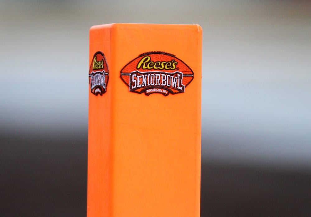 Senior Bowl pylon