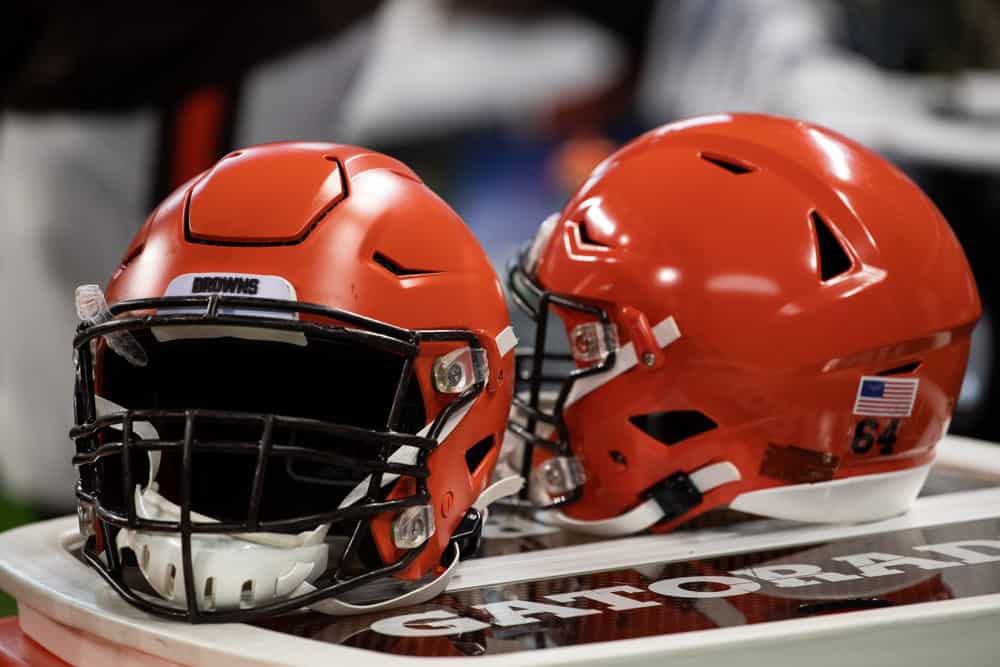 browns helmets