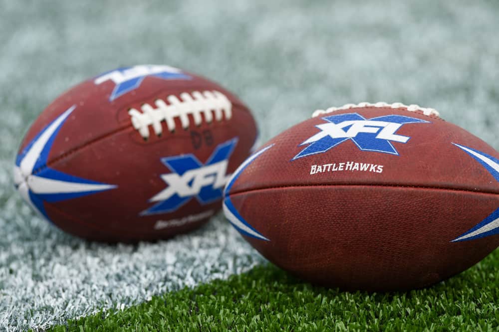 xfl footballs