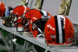 browns helmets