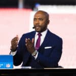 ESPN Monday Night Football Studio Analysts Louis Riddick during the NFL regular season football game between the Cleveland Browns and the San Francisco 49ers on Monday, Oct. 7, 2019 at Levi's Stadium in Santa Clara, Calif.