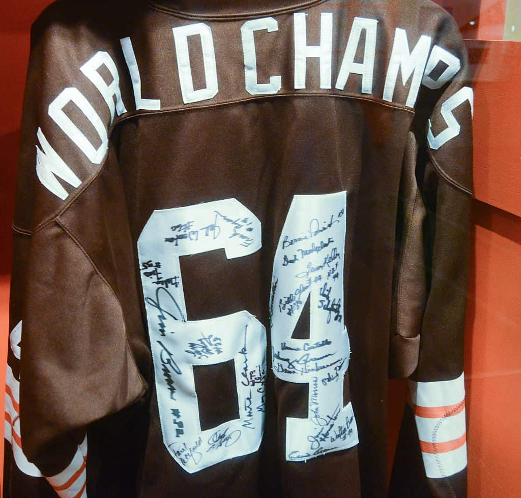 1964 Cleveland Browns Championship Jersey