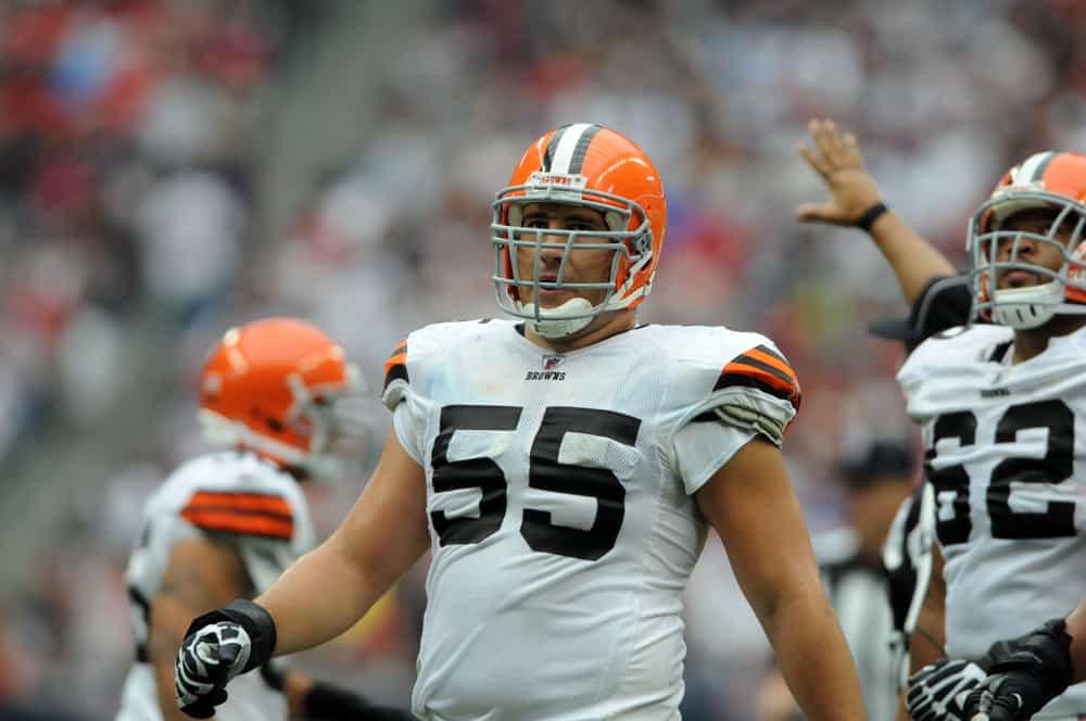 Browns center Alex Mack during 30 - 12 loss to the Texans at Reliant Stadium in Houston, TX.