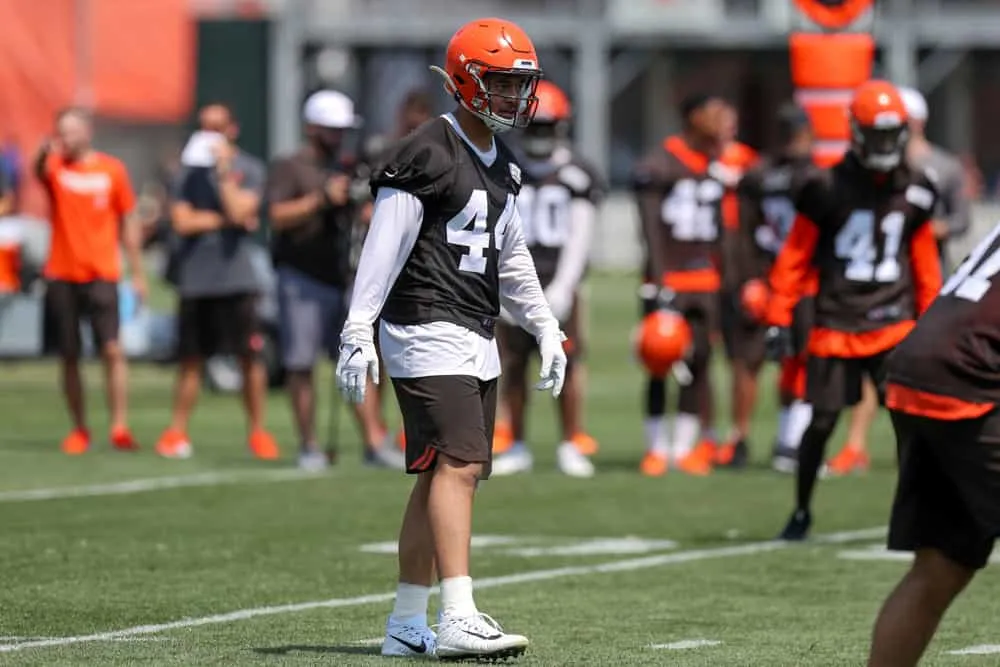 Joe Woods Sees Quick Development In Browns’ Linebackers