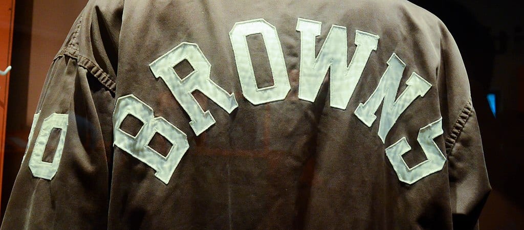 old cleveland browns jersey