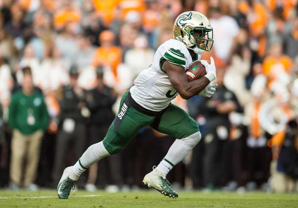 Charlotte 49ers running back Benny LeMay (32) during a college football game between the Tennessee Volunteers and Charlotte 49ers on November 3, 2018, at Neyland Stadium in Knoxville, TN.