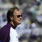 The Baltimore Ravens head coach Brian Billick in action against the Carolina Panthers in a game won by the Panthers 23-21 at M&T Bank Stadium in Baltimore, Md.