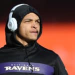 Baltimore Ravens wide receiver Willie Snead (83) before an NFL game between the Baltimore Ravens and Kansas City Chiefs on December 9, 2018 at Arrowhead Stadium in Kansas City, MO.