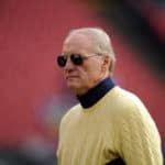 15 November 2009: Former NFL coach Marty Schottenheimer during the Jaguars 24-22 win over the Jets at Giants Stadium in East Rutherford, NJ