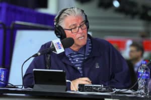 WFAN Radio Host Mike Francesa on Radio Row during Super Bowl LIII week on January 30, 2019 at the Georgia World Congress in Atlanta, GA.