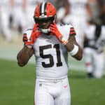 Cleveland Browns Linebacker Mack Wilson (51) during the game between the Cleveland Browns and the Jacksonville Jaguars on November 29, 2020 at TIAA Bank Field in Jacksonville, Fl.