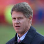 Kansas City Chiefs owner Clark Hunt before an NFL game between the Oakland Raiders and Kansas City Chiefs on December 30, 2018 at Arrowhead Stadium in Kansas City, MO.