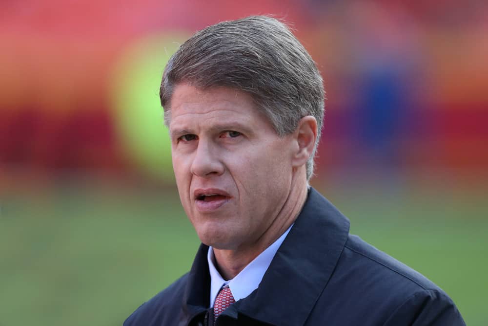 Kansas City Chiefs owner Clark Hunt before an NFL game between the Oakland Raiders and Kansas City Chiefs on December 30, 2018 at Arrowhead Stadium in Kansas City, MO. 