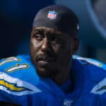 Los Angeles Chargers defensive end Damion Square (71) during the NFL regular season football game against the Denver Broncos on October 06, 2019, at Dignity Health Sports Park in Carson, Calif.