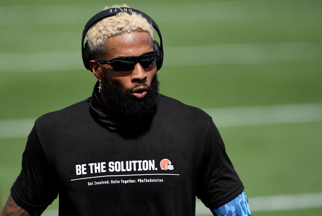Odell Beckham Jr. Looks Ready For Football After Softball Weekend