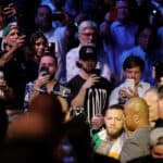 Conor McGregor of Ireland walks through the arena before his lightweight bought against Dustin Poirier during UFC 264: Poirier v McGregor 3 at T-Mobile Arena on July 10, 2021 in Las Vegas, Nevada.