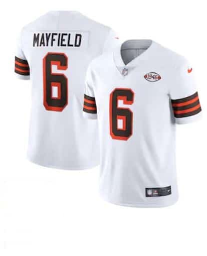 mayfield jersety throwback