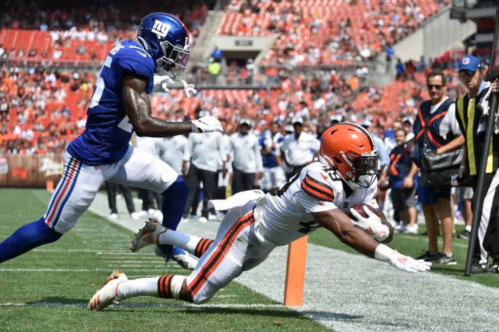 News And Notes From Browns And Giants Preseason Game