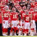 Chiefs sideline