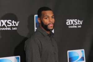 NFL player Braylon Edwards attends DIRECTV Super Saturday Night Featuring Special Guest Justin Timberlake & Co-Hosted By Mark Cuban's AXS TV on February 2, 2013 in New Orleans, Louisiana.