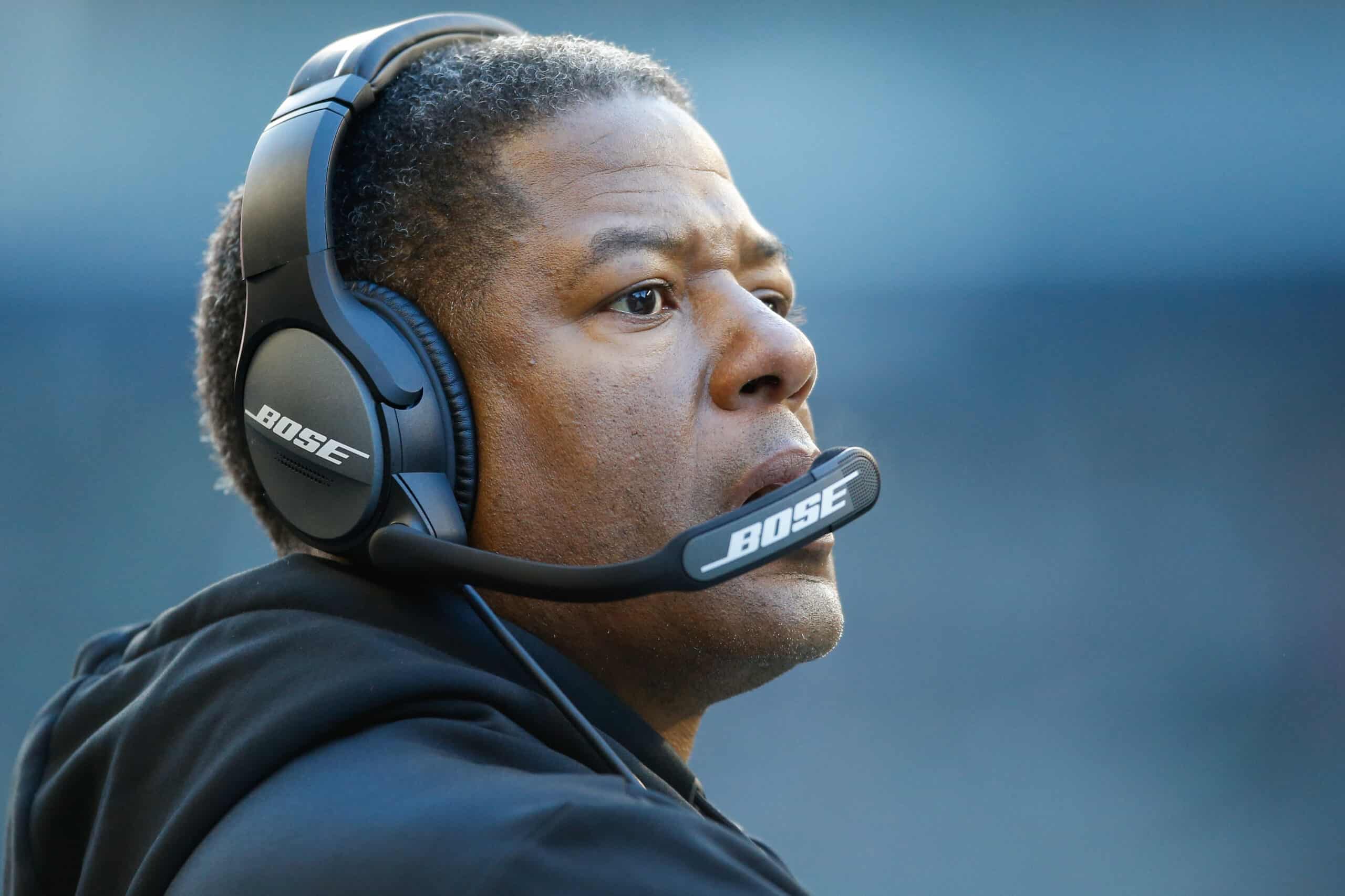 head coach Steve Wilks of the Arizona Cardinals on the sidelines in the game against the Seattle Seahawks at CenturyLink Field on December 30, 2018 in Seattle, Washington. 