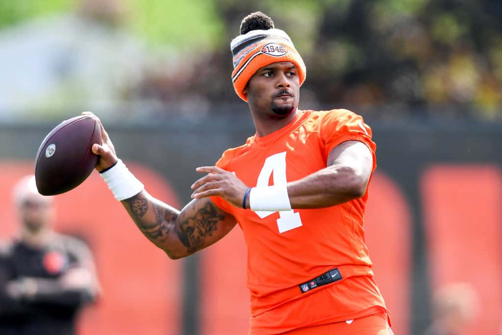 Cleveland Browns Offseason Workout Deshaun Watson