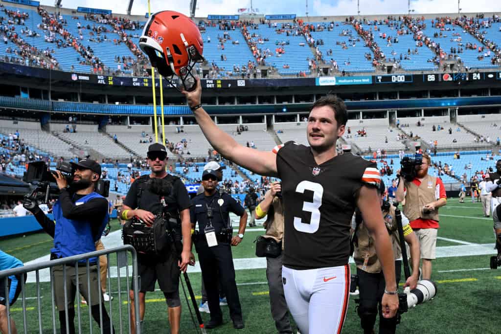 Cleveland Browns v Carolina Panthers