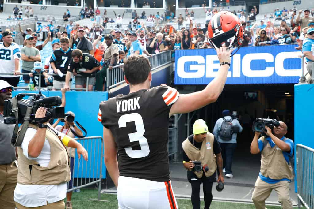 Cleveland Browns v Carolina Panthers