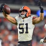 Cleveland Browns linebacker Jordan Kunaszyk