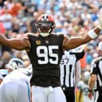 Cleveland Browns pass rusher Myles Garrett