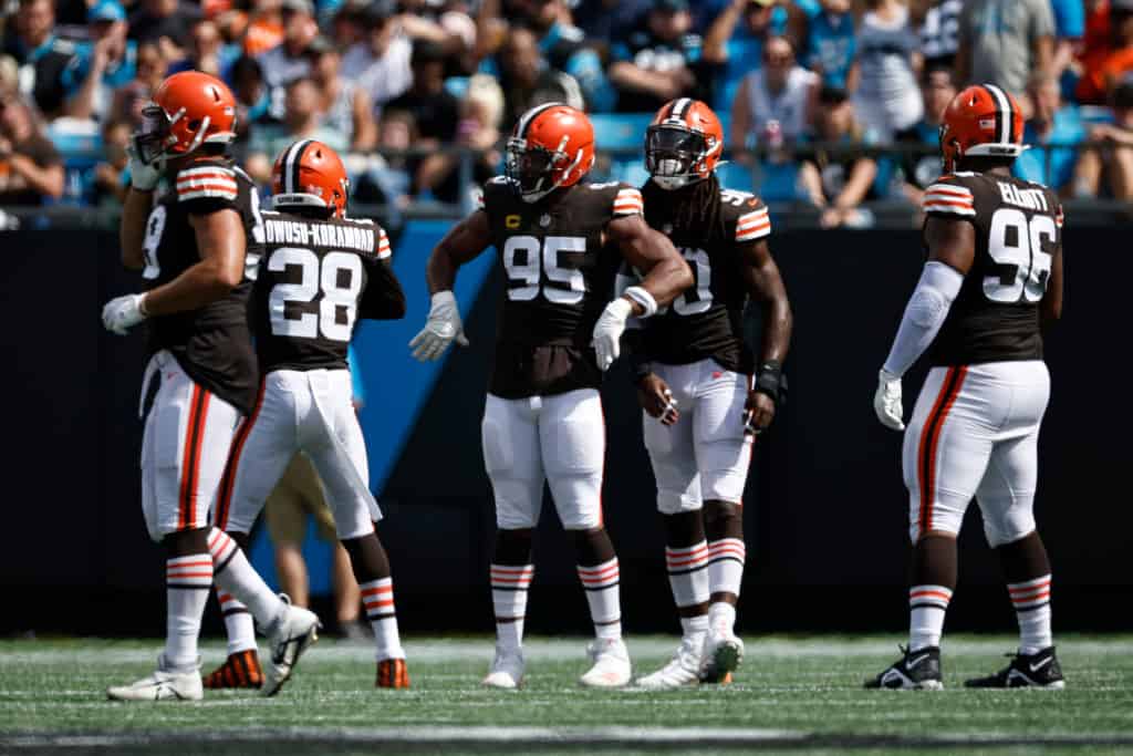 Cleveland Browns v Carolina Panthers