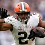 Cleveland Browns running back Nick Chubb