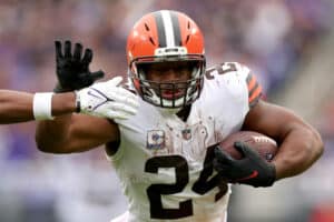 Cleveland Browns running back Nick Chubb